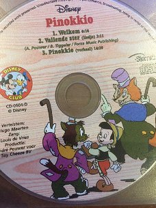 Walt Disney Boekenclub – Pinokkio (CD) Luisterboek