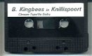 Kingbees in Knillispoort 15 nrs cassette 1993 ZGAN - 5 - Thumbnail