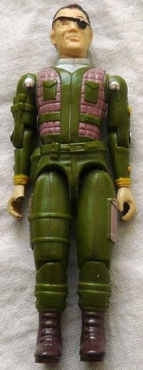 Actiefiguur / Action Figure, General Patch, Gen. Patch and Evil Enemy, Galoob, 1982.(Nr.1)