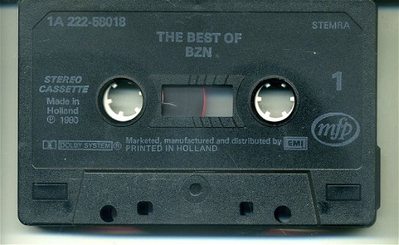 BZN The Best Of BZN 14 nrs cassette 1980 ZGAN - 3