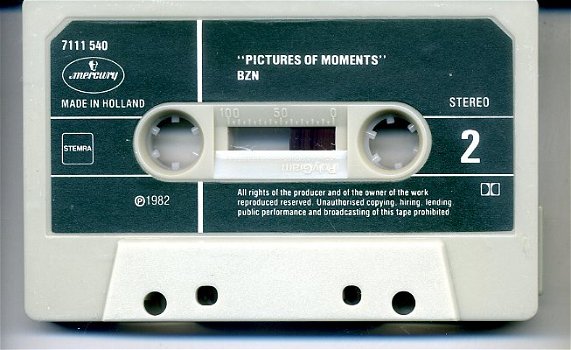 BZN Pictures Of Moments 11 nrs cassette 1982 ZGAN - 4
