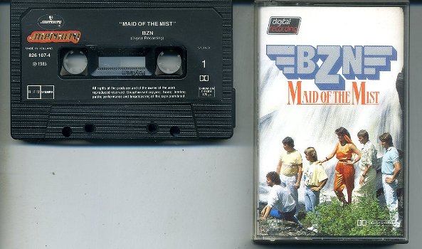 BZN Maid Of The Mist cassette 1985 als NIEUW - 0