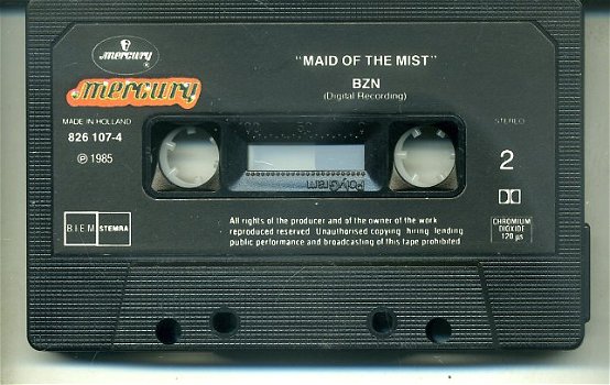 BZN Maid Of The Mist cassette 1985 als NIEUW - 6