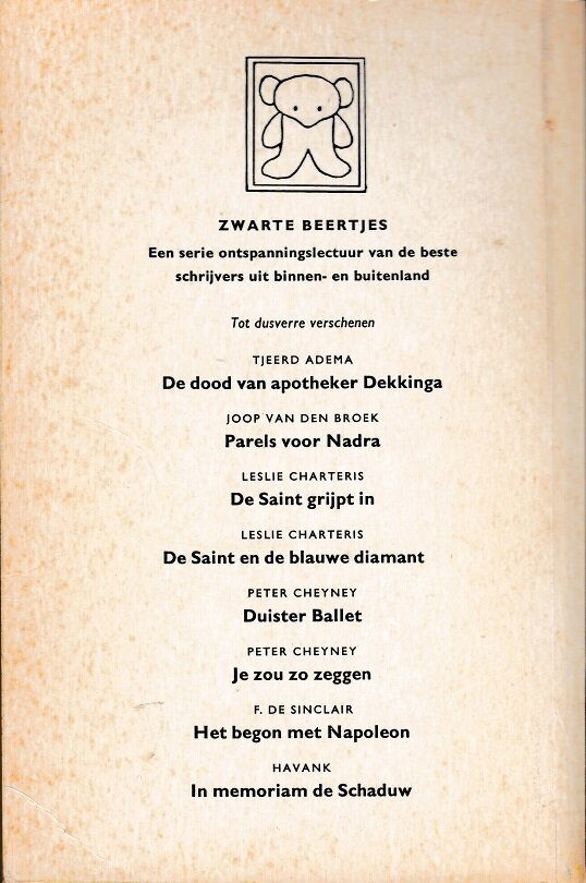 DE SAINT GRIJPT IN - Leslie Charteris - Afbeelding 2