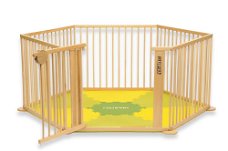 grondbox Strolch® 1plus5 met speelmat groen/geel