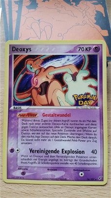 Deoxys (Normal)  16/107  Pokemon Day KP Promo   NM