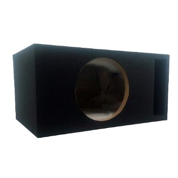 Subwoofer behuizing met brede poort 10 inch 25cm - 2