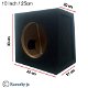 Subwoofer kist MDF 10 Inch 25 Cm 18 Liter - 0 - Thumbnail