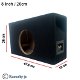 Bassreflex behuizing voor 8 inch 20cm subwoofer - 0 - Thumbnail