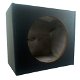 Subwoofer kist MDF 12 inch 30 Cm 27 Liter Carbon Look - 1 - Thumbnail