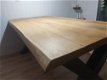 Massief eikenhouten boomstam tafel!!! - 3 - Thumbnail