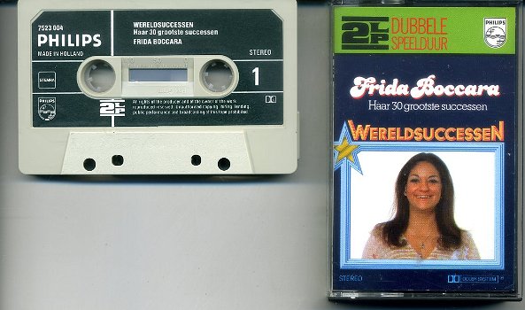 Frida Boccara ‎Wereldsuccessen 30 nrs cassette 1980 ZGAN - 0