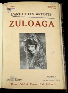 L'Art et les Artistes 1925 Tome XI - Kunst Ignacio Zuloaga