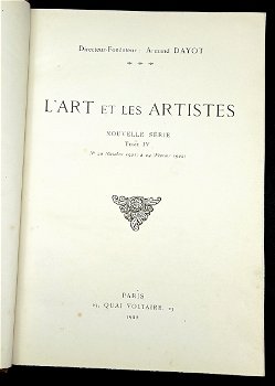 L'Art et les Artistes Tome IV 1922 -Helleu Toorop Lalique - 2