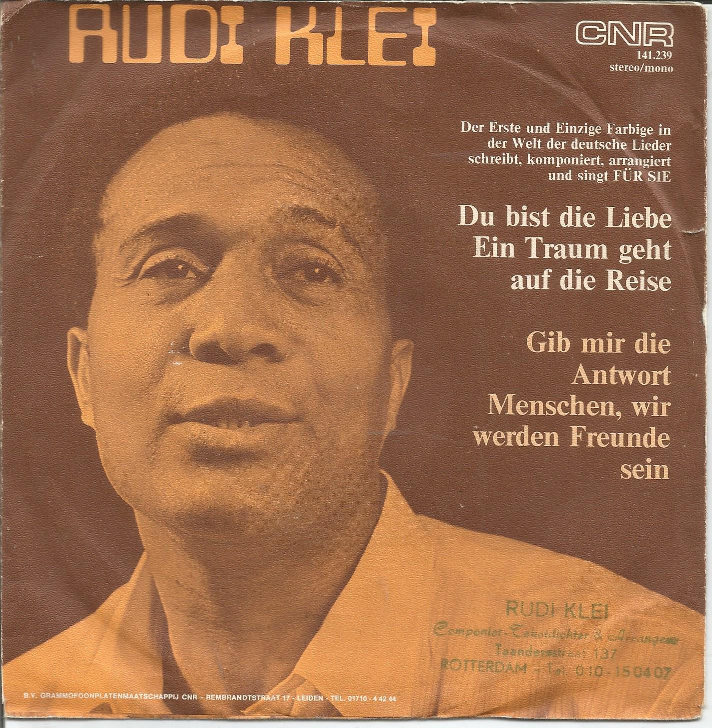 Rudi Klei – Du Bist Die Liebe + 3 (1973) - nr. 1