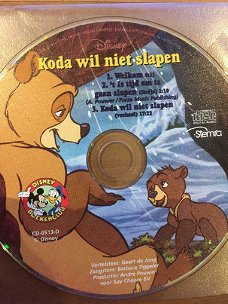 Walt Disney Boekenclub – Koda Wil Niet Slapen (CD) Luisterboek