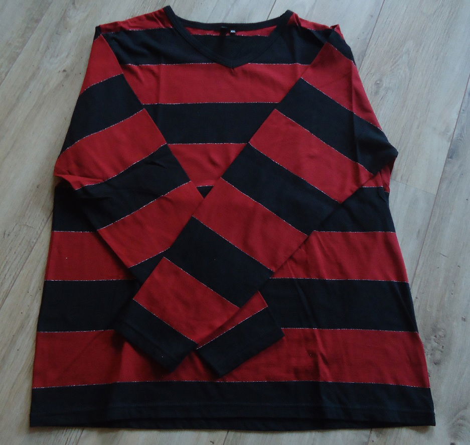 Nieuwe gestreepte longsleeve van Soho New York (maat: XXL). - Afbeelding 3