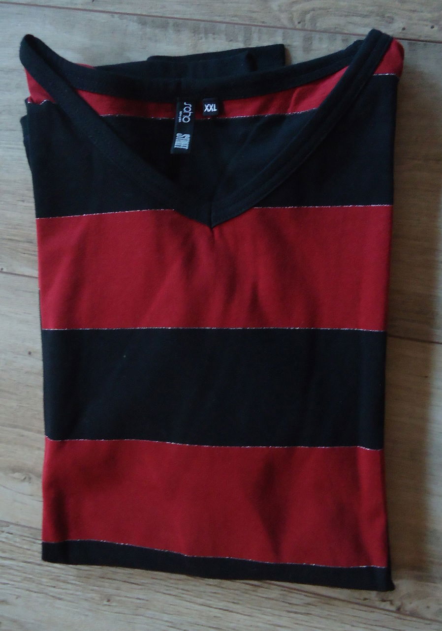 Nieuwe gestreepte longsleeve van Soho New York (maat: XXL). - Afbeelding 5