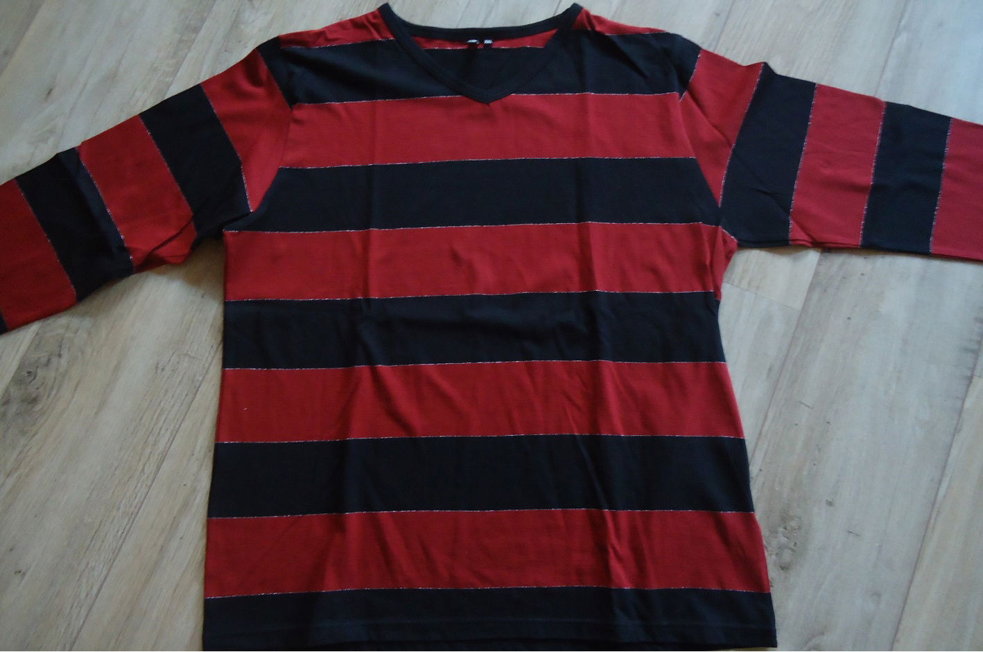 Nieuwe gestreepte longsleeve van Soho New York (maat: XXL). - Afbeelding 8