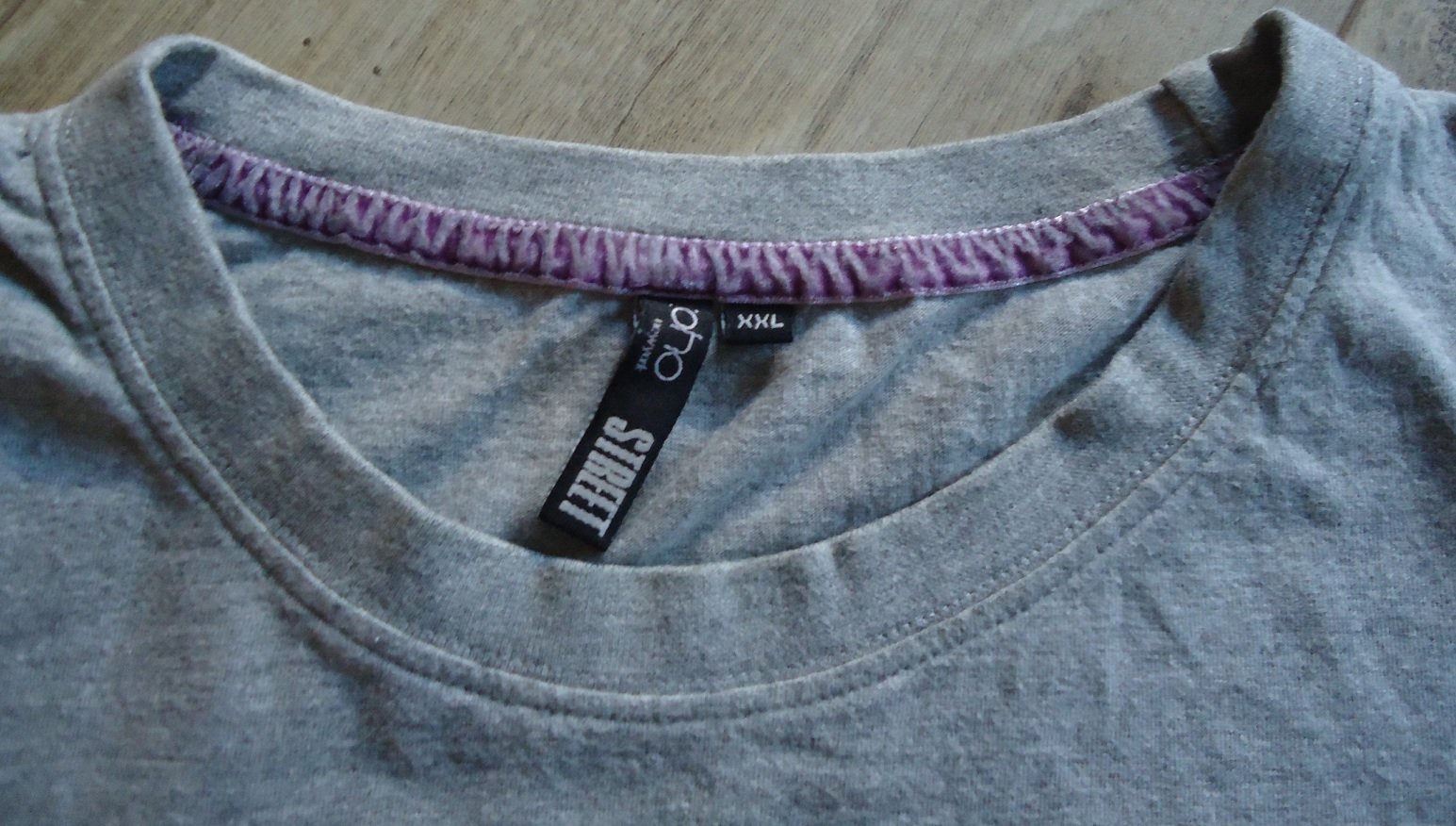 Grijze longsleeve met print van Soho New York (maat: XXL). - Afbeelding 2