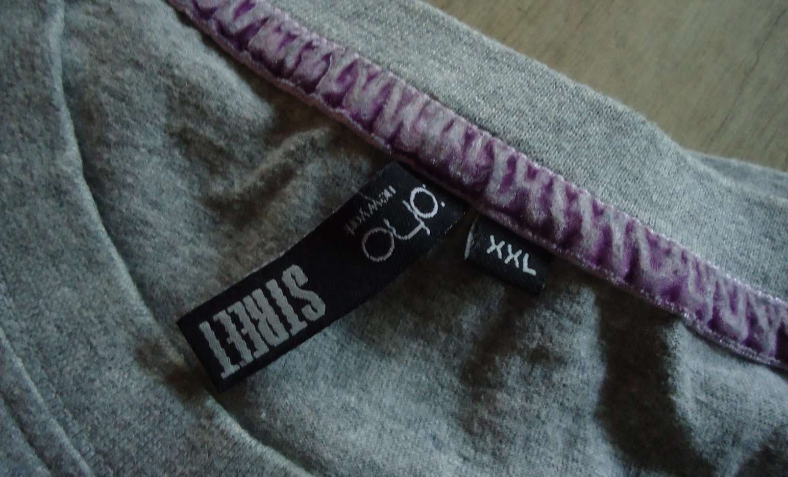 Grijze longsleeve met print van Soho New York (maat: XXL). - Afbeelding 7