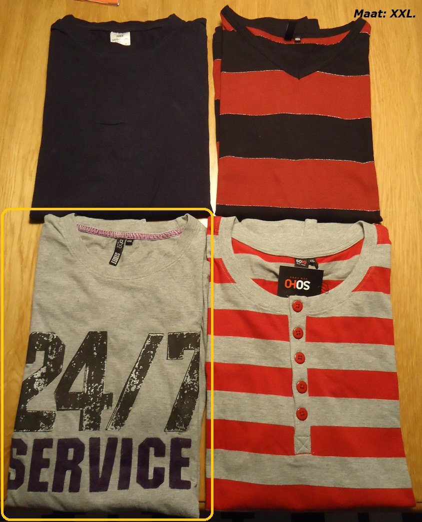 Grijze longsleeve met print van Soho New York (maat: XXL). - Afbeelding 8