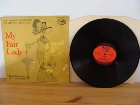 MY FAIR LADY by Lerner Loewe Label : Music for pleasure - MFP 5128 Made in France - 0