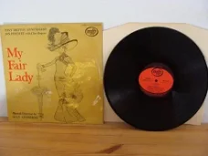 MY FAIR LADY by Lerner Loewe Label : Music for pleasure - MFP 5128 Made in France 