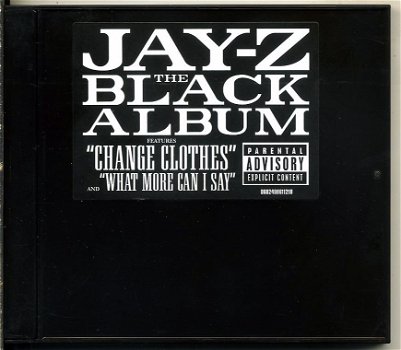 Jay-Z The Black Album 14 nrs cd 2001 ZGAN - 0