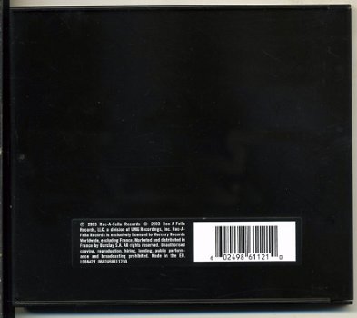 Jay-Z The Black Album 14 nrs cd 2001 ZGAN - 1