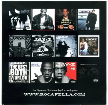 Jay-Z The Black Album 14 nrs cd 2001 ZGAN - 4