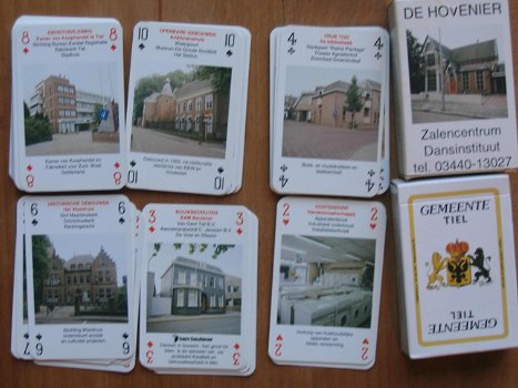 Kwartet en kaartspel gemeente Tiel - 0