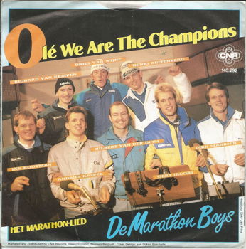 De Marathon Boys ‎– Olé We Are The Champions (1987) - 0