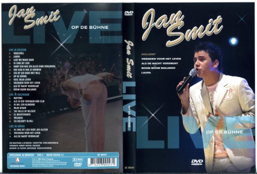 Jan Smit ‎Live Op De Bühne 23 nrs DVD 2005 ZGAN - 3