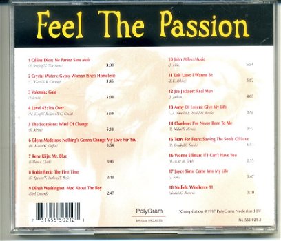 Feel The Passion 18 nrs CD 1997 ZGAN - 1
