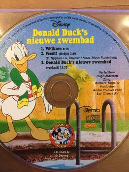 Walt Disney Boekenclub – Donald Duck's Nieuwe Zwembad (CD) Luisterboek - 0