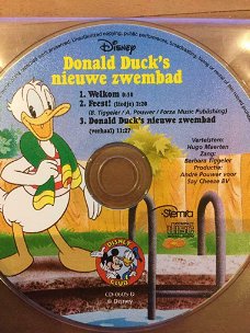 Walt Disney Boekenclub – Donald Duck's Nieuwe Zwembad (CD) Luisterboek