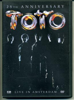 TOTO 25TH Anniversary Live in Amsterdam 15 nrs dvd 2003 ZGAN - 0