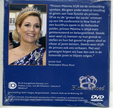 Maxima Special Blauw bloed DVD 2011 NIEUW in de verpakking - 1