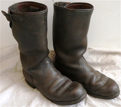 Schoenen, Laarzen, Gevechts, Marschstiefel / Knobelbecher, Bundeswehr, maat: 42, 1963.(Nr.1) - 0