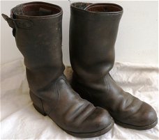 Schoenen, Laarzen, Gevechts, Marschstiefel / Knobelbecher, Bundeswehr, maat: 42, 1963.(Nr.1)