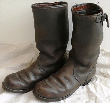 Schoenen, Laarzen, Gevechts, Marschstiefel / Knobelbecher, Bundeswehr, maat: 42, 1963.(Nr.1) - 1