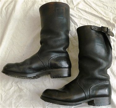 Schoenen, Laarzen, Gevechts, Marschstiefel / Knobelbecher, Bundeswehr, maat: 41, 1965.(Nr.2) - 6