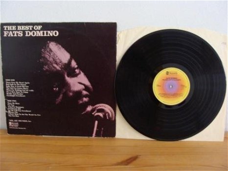 FATS DOMINO - The best of uit 1976 Label ABC Records 27 550 XOT - 1