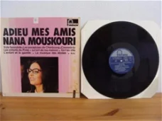 NANA MOUSKOURI - ADIEU MES AMIS uit 1971 Label : Fontana 6499 977 