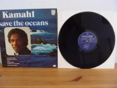 KAMAHL - SAVE THE OCEANS uit 1976 Labal : Philips 6357 040 - 0