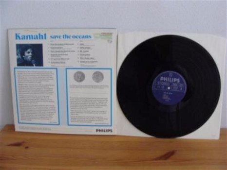 KAMAHL - SAVE THE OCEANS uit 1976 Labal : Philips 6357 040 - 1