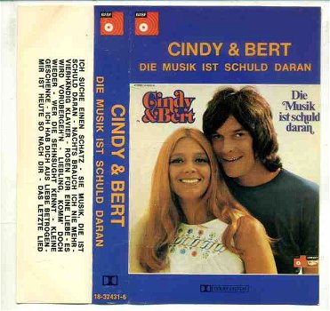 Cindy & Bert Die Musik ist Schuld Daran 12 nrs cassette 1975 - 1