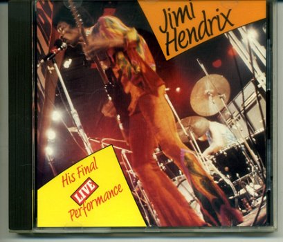 Jimi Hendrix His Final Live Performance 10 nrs cd 1989 ZGAN - 0