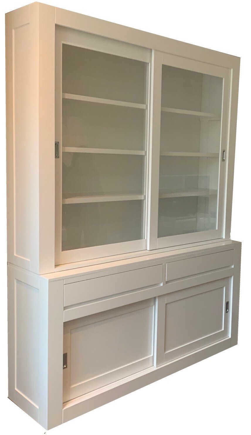 Buffetkast XL wit - wit design soft close 180 x 50/40 x 240cm - nr. 1